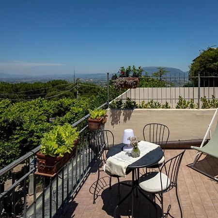 App. Con Terrazza Panoramica In Centro-Монтефалько Экстерьер фото